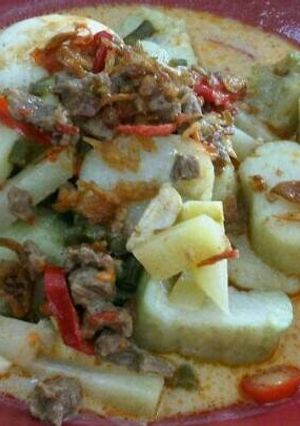 Foto resep Ketupat sayur (HomeMade) 😙😉