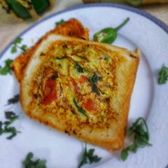 A picture of Egg toast.