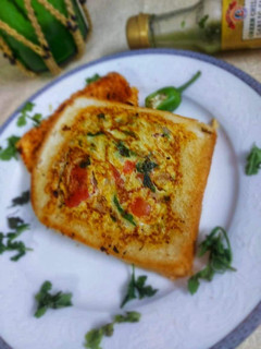 A picture of Egg toast.