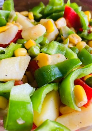 A picture of Colourful Salad.