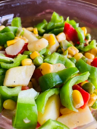 Easy Way Make Colourful Salad the Delicious You can take Joss in your mouth