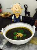 Tamarind-Ginger-Jaggery and Greens Instant Chutney: Allam Pachadi