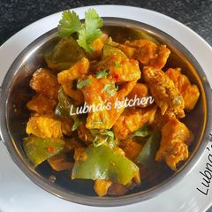 A picture of Chicken and Peppers Curry:.