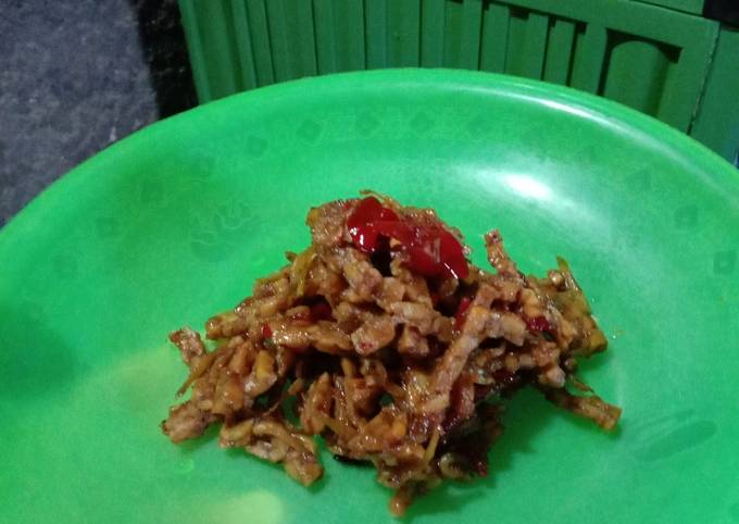 41) Sambal Goreng Tempe Kering