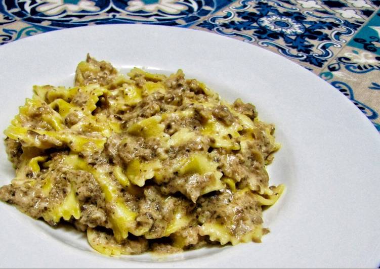 salsa de setas para pasta sin nata