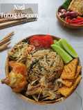 Nasi Tutug Oncom Komplit