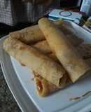 Panqueques con dulce de leche