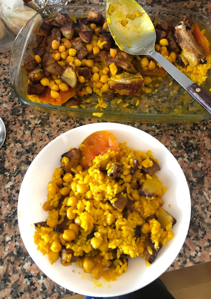 Una foto de Arroz al horno