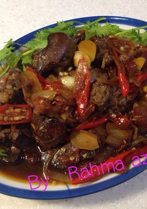 Foto resep Ati ayam tumis kecap