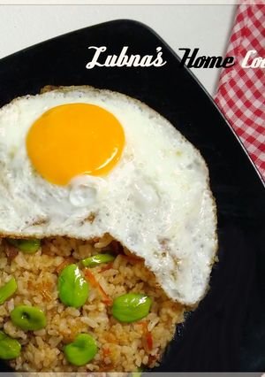 Foto resep Nasi Goreng Teri Petai