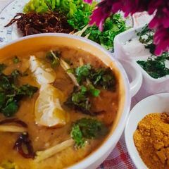 A picture of Mutton haleem.