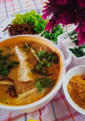 A picture of Mutton haleem.