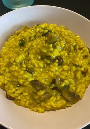 Una foto de Risotto de setas