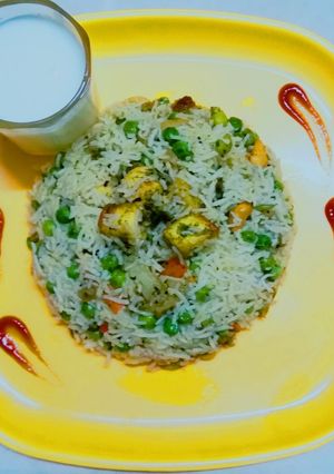 A picture of Veg Pulav.