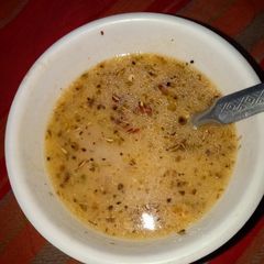 Rice soup A picture of Rice soup.