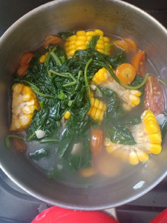 Foto resep Sayur bening bayam jagung