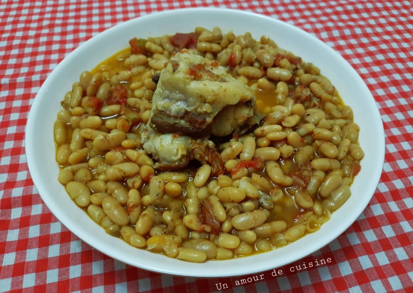 Tajine d'agneau aux haricots blancs 🥣