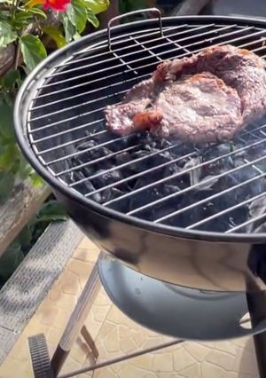 Foto de Bife de Vaca grelhado