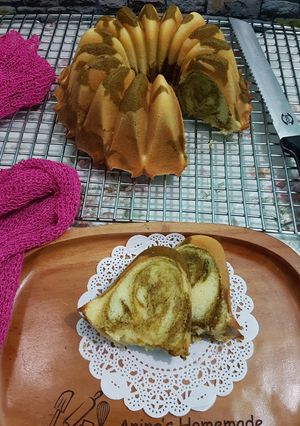 Foto resep 106. Cake Marmer Putih Telur