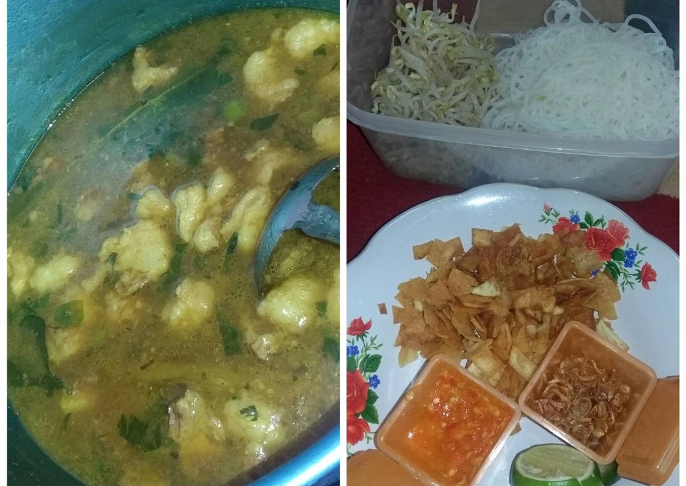 Soto Daging plus lemak" #Resep Ramadhan