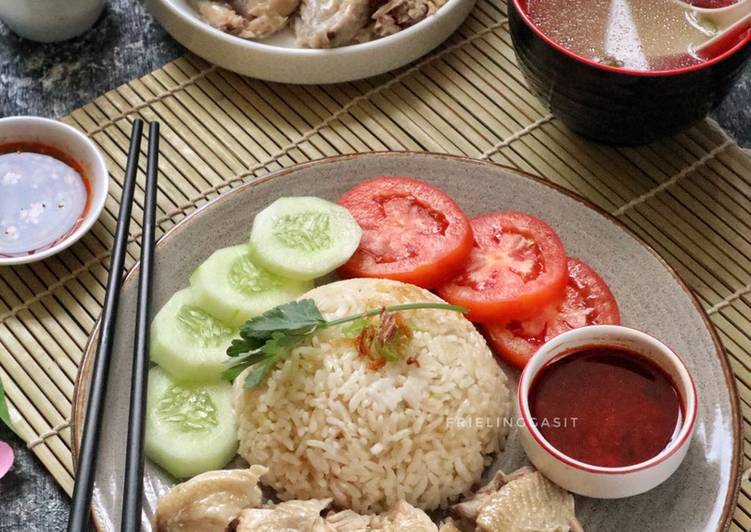 Cara Mudah Menyiapkan Hainanese Rice Chicken, Mudah Banget