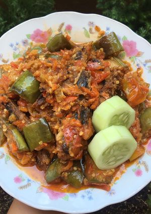 Foto resep Sambal pindang terong