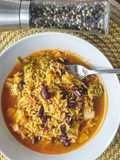 Arroz integral de peixe
