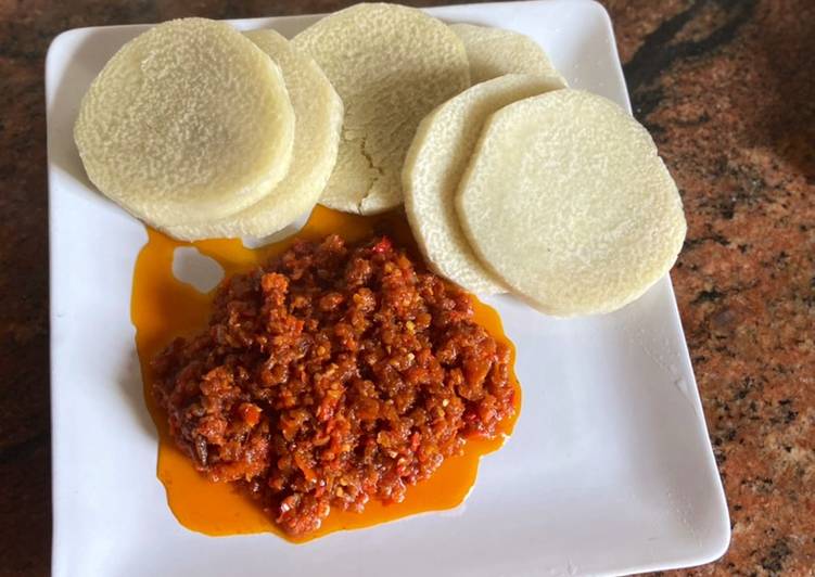 How to Prepare Award-winning Grated cow skin stew