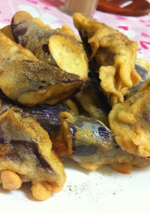 酥炸茄子 的食譜成品照片