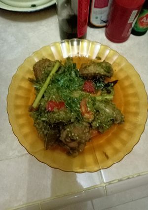 Foto resep Ayam goreng cabe ijo