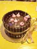 Torta TINOZZA con porcellini