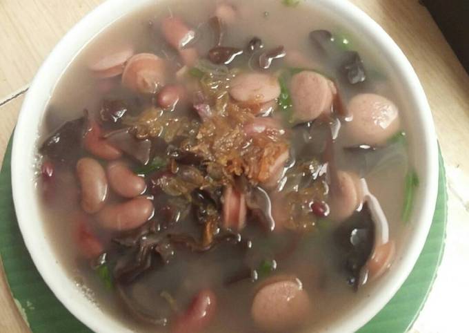 Sop kacang merah jamur ala JOSHE