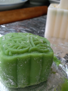 綠茶冰皮月餅 的食譜成品照片
