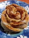 Rose Cinnamon Roll / Rosa de rol de canela