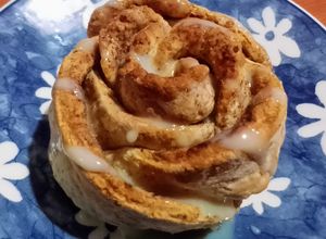 Una foto de Rose Cinnamon Roll / Rosa de rol de canela