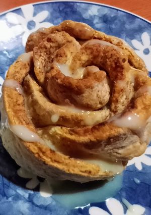 Una foto de Rose Cinnamon Roll / Rosa de rol de canela