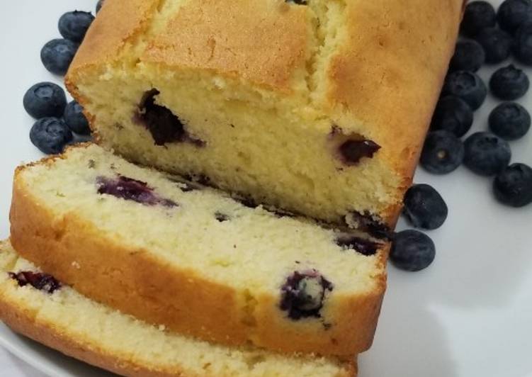 Recipe of Favorite Blueberry &amp; Ricotta Pound Cake