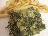 Guiso de Acelga con crema vegana
