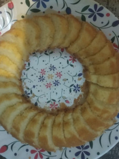 A picture of Tea time coconut cake.