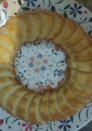 A picture of Tea time coconut cake.