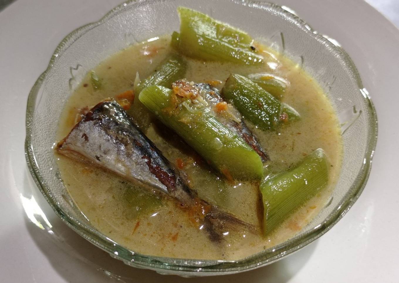 Sayur Lompong Ikan Asin