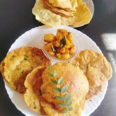 SATTU MASALA PURI masala Puri Sindhi style A picture of SATTU MASALA PURI masala Puri Sindhi style.