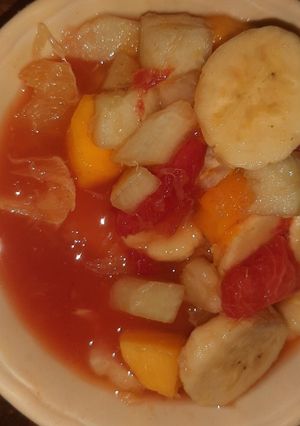 A picture of Fruit salad.