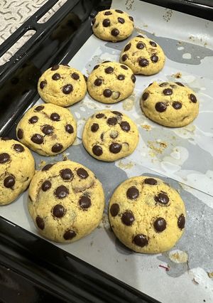 عکسی از دستور 🍪رسپی کوکی کافه لواین معروف نیویوک (levain cookie recipe)🍪