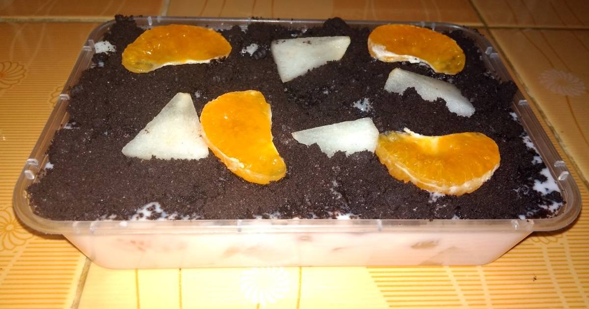 Resep Salad Buah Topping Oreo Oleh Vista Cookpad