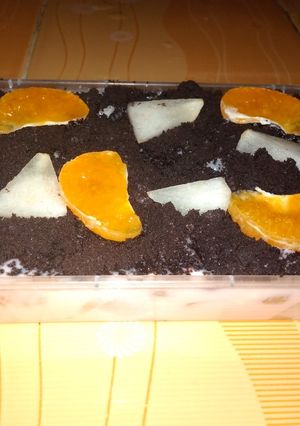 Foto resep Salad Buah Topping Oreo