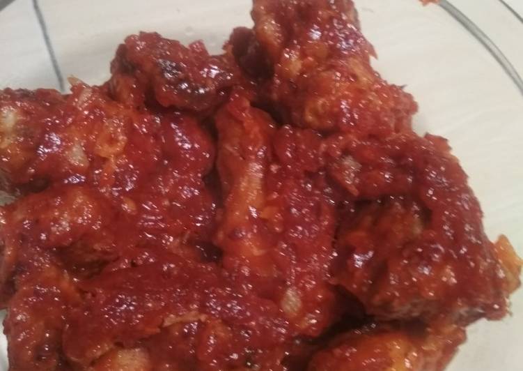 Ayam tepung bumbu ala² rf