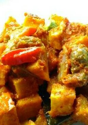 Foto resep Sambel goreng kentang ati