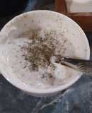 Salsa agria de yogurt