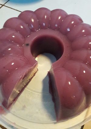 Foto resep Puding ubi ungu